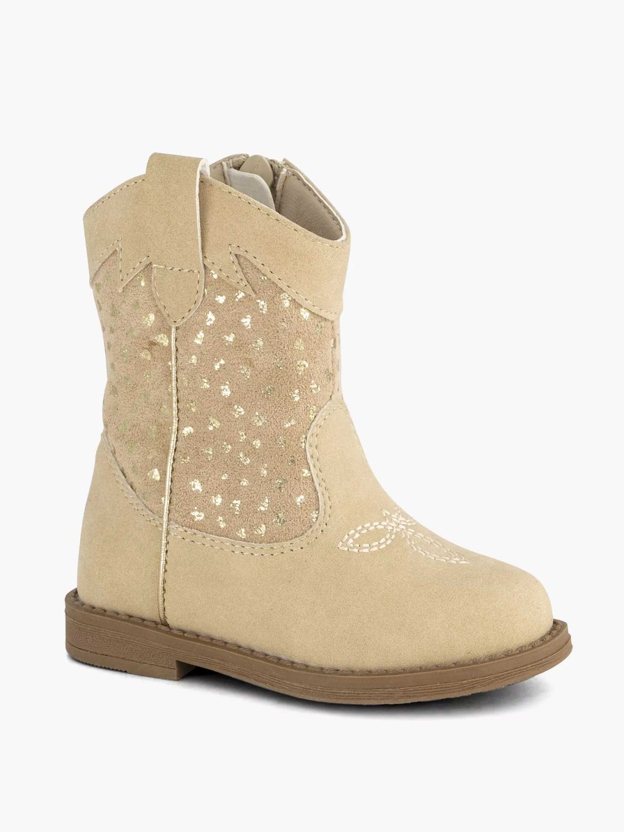 Boys' Shoes | Graceland Beige Cowboy Boot