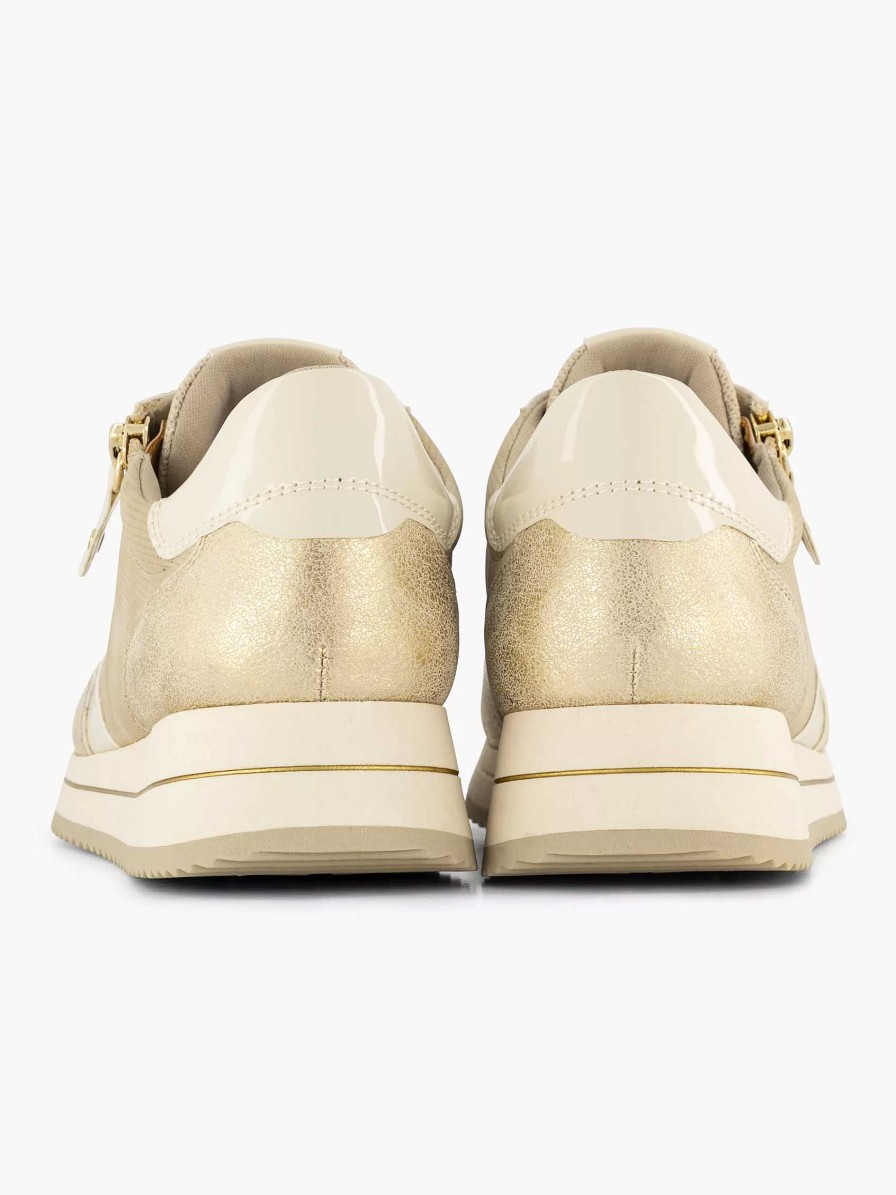 Comfort Shoes | Easy Street Beige Comfort Sneaker