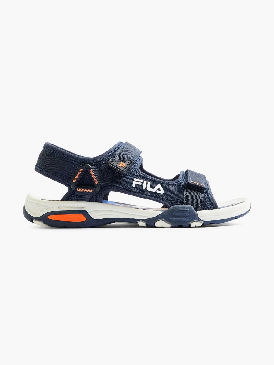 Boys' Shoes | FILA Dark Blue Sandal