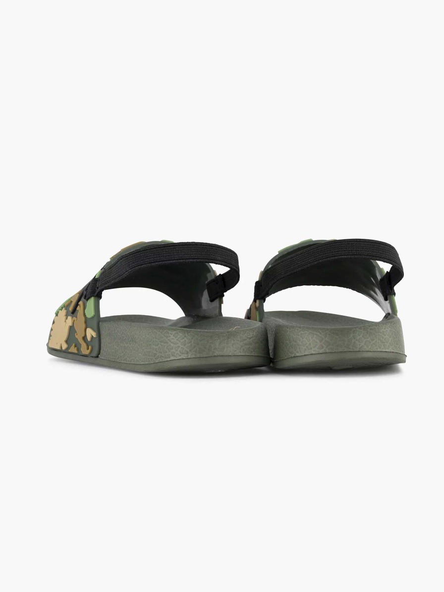 Boys' Shoes | Blue Fin Green Sandal Dino