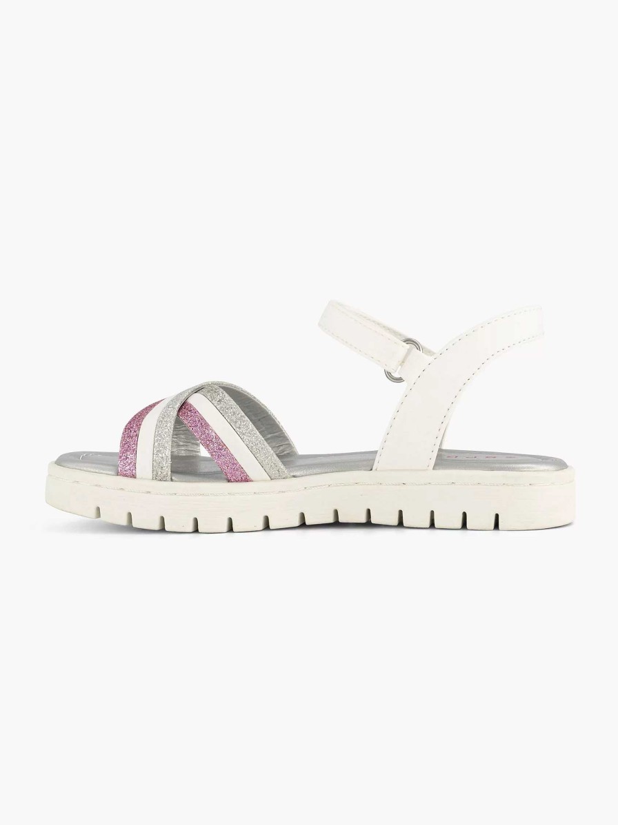 Boys' Shoes | Esprit White Sandal Glitter