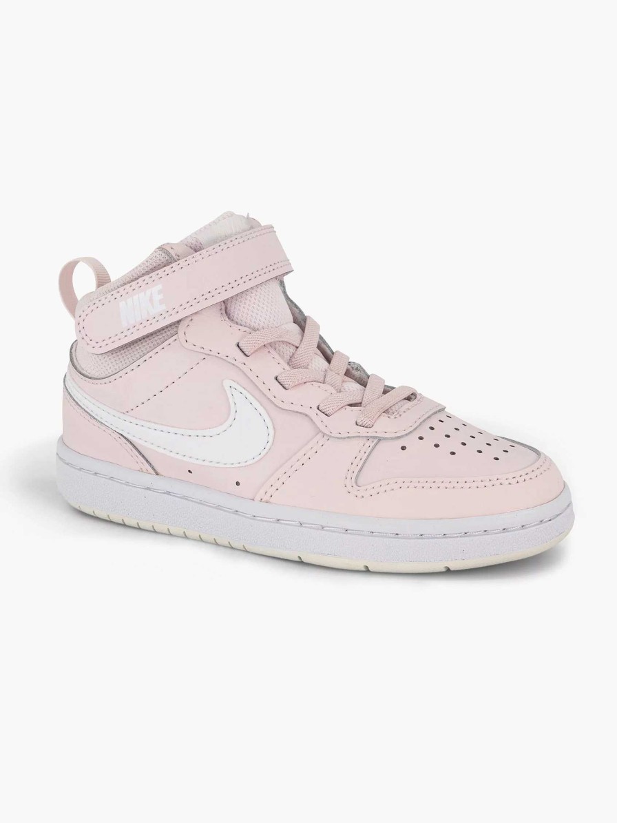 Boys' Shoes | Nike Pink Court Borough Mid