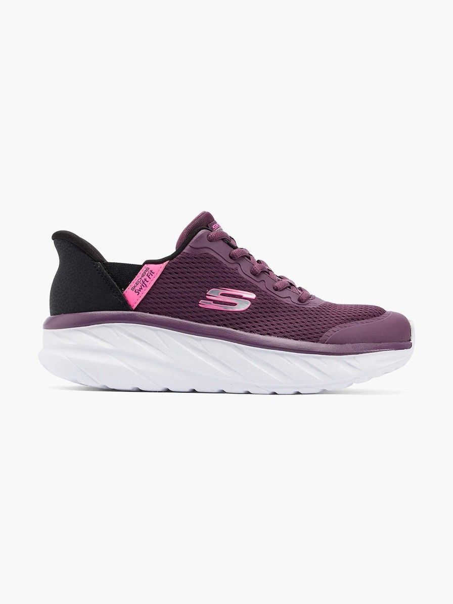 Sneakers | Skechers Lilac Sneaker Swift Fit - Hands Free Premium Cushioning