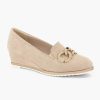 Pumps | Graceland Taupe Pump Wedge Heel