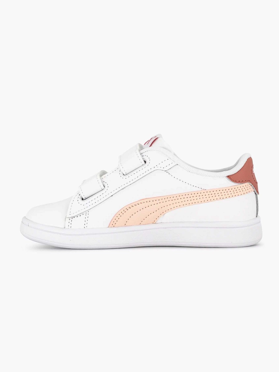 Boys' Shoes | Puma White Smash 3.0 Lv Ps