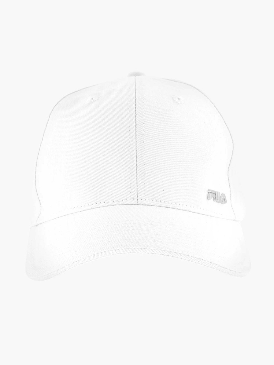 Online Exclusive Accessories | FILA White Fila Metal Charm Cap