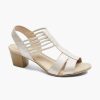 Sandals | Graceland Silver Sandal Elastic