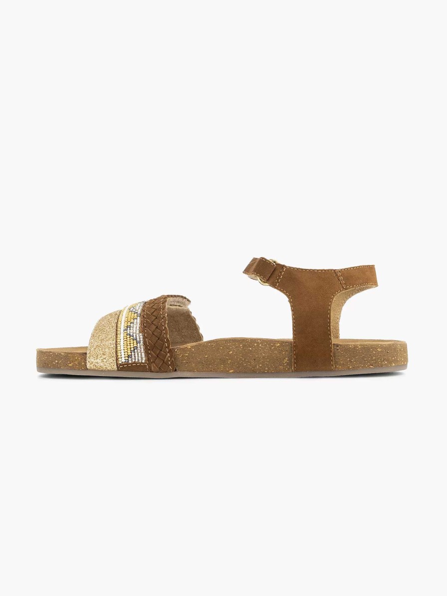 Boys' Shoes | Limelight girl Brown Leather Sandal