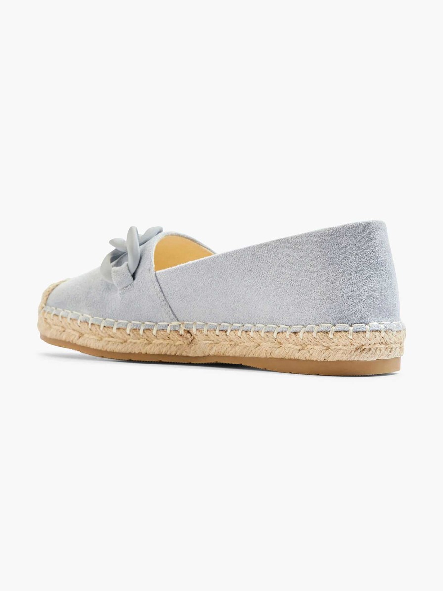 Loafers | Graceland Blue Espadrille Decorative Necklace