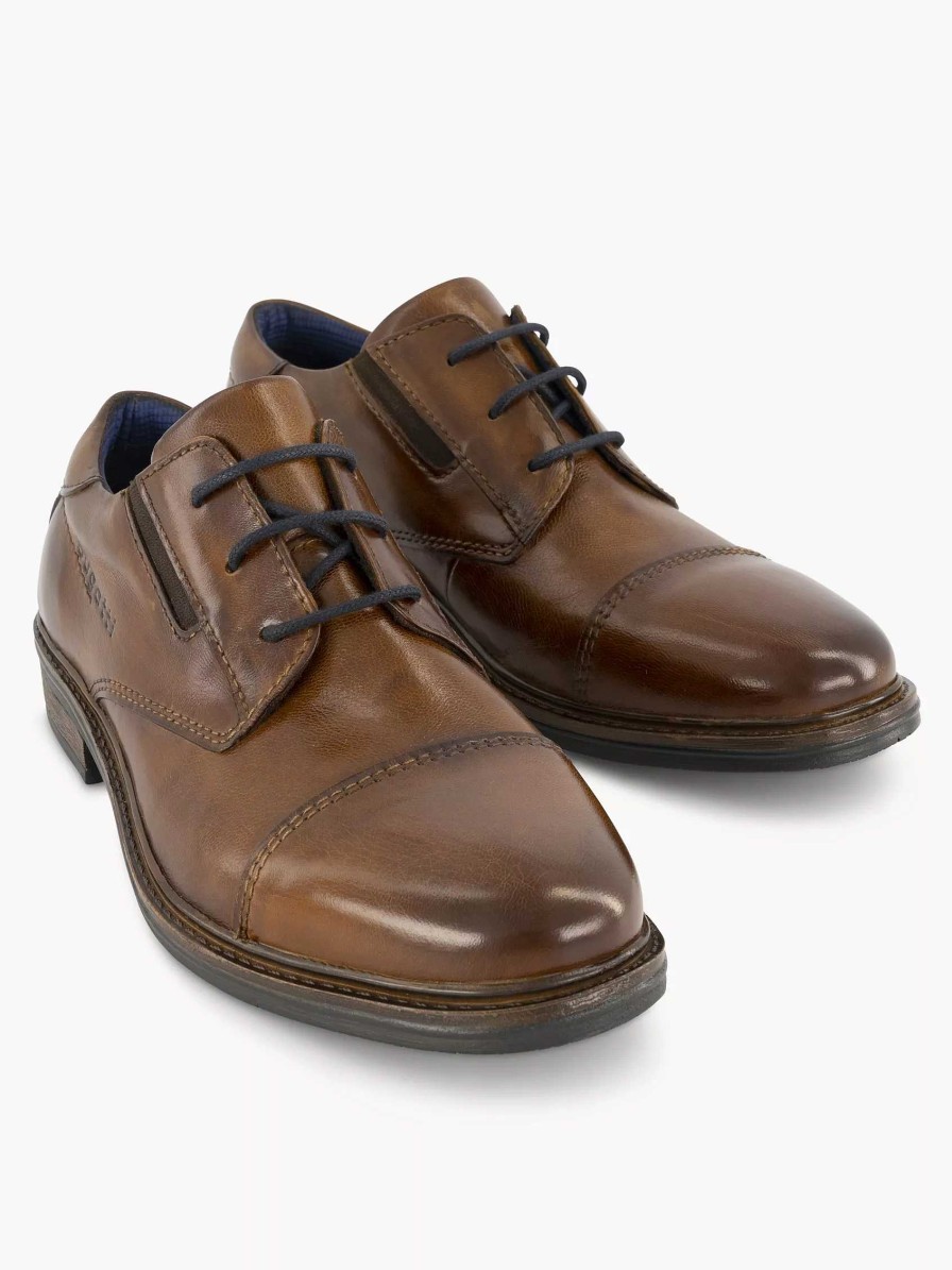 Dress Shoes | Bugatti Cognac Ruggiero Comfort Eco