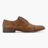 Dress Shoes | AM SHOE Cognac Lace-Up Shoe