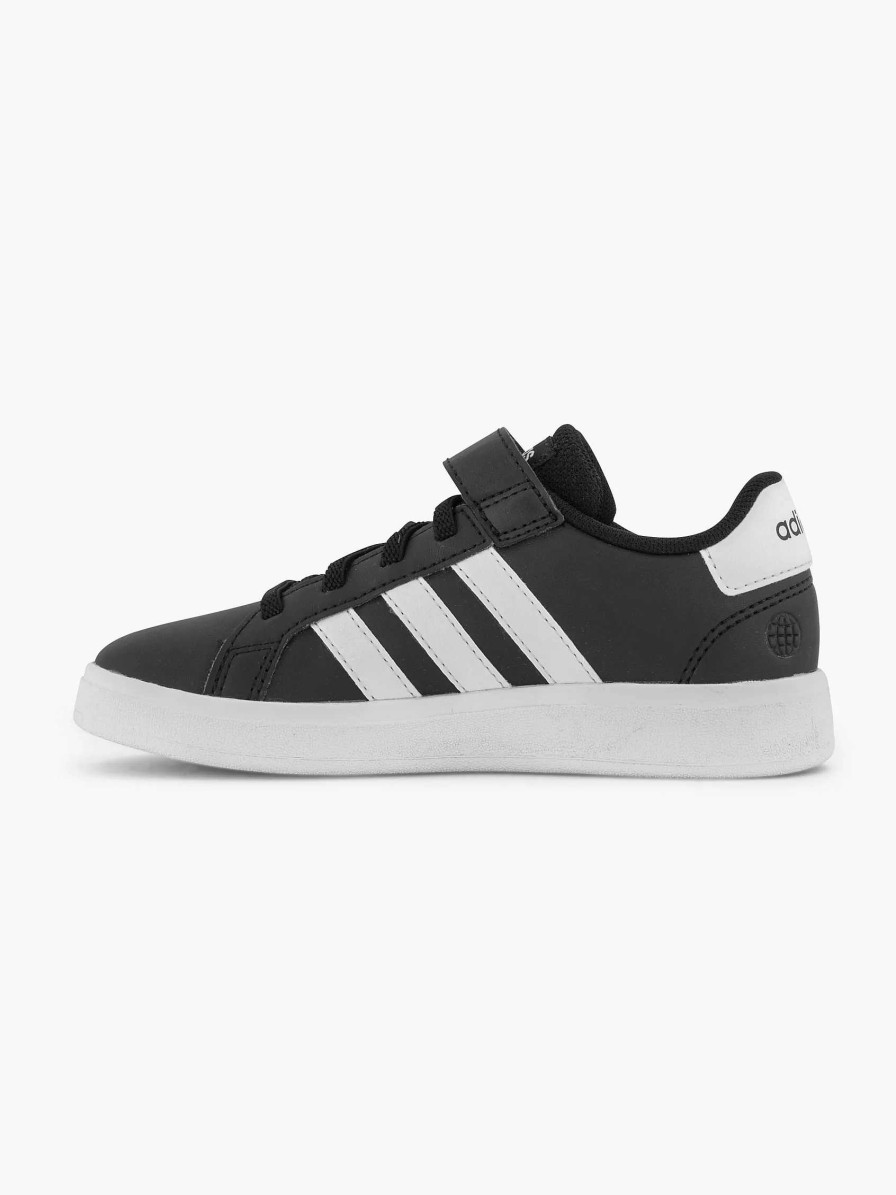 Boys' Shoes | adidas Black Grand Court El C