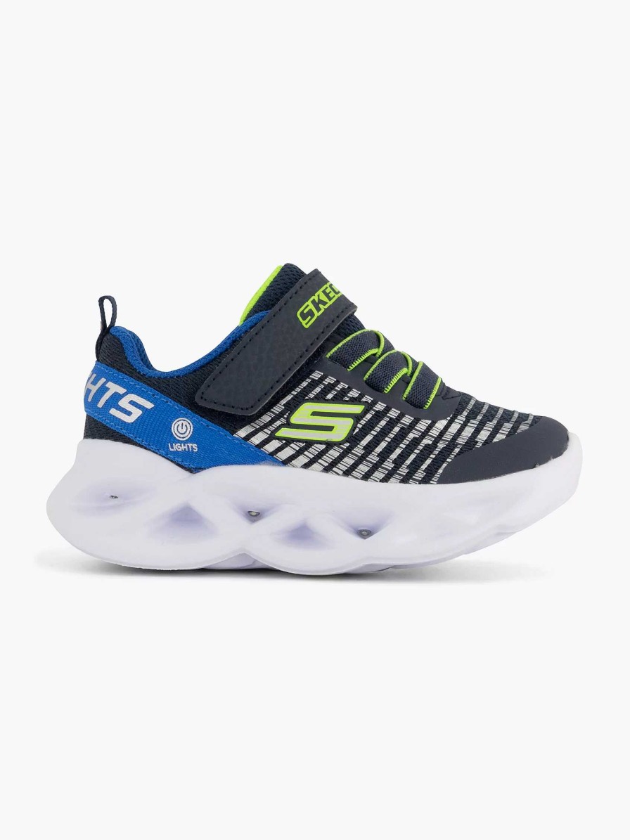 Boys' Shoes | Skechers Blue Twisty Brights - Novlo