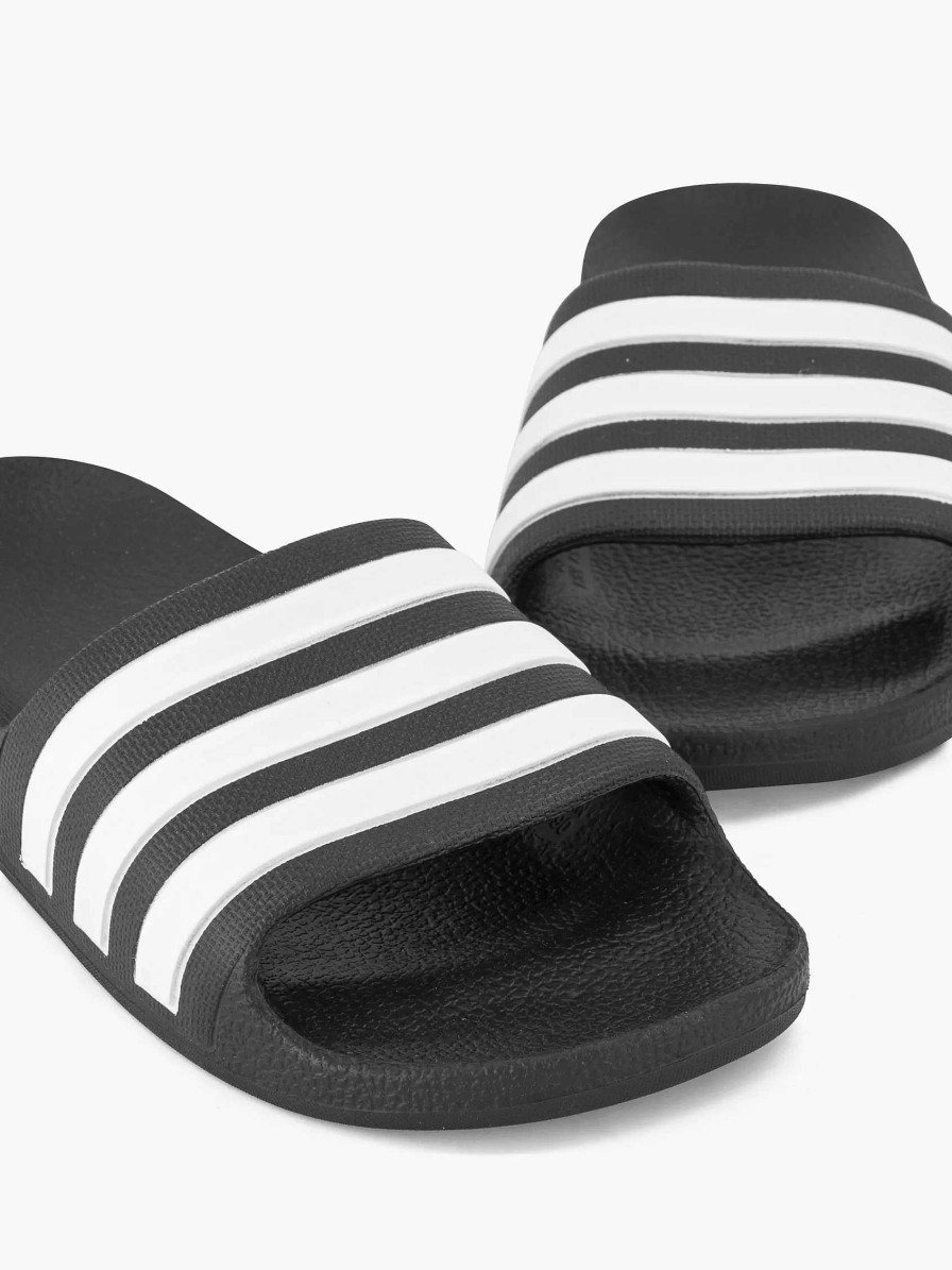 Boys' Shoes | adidas Black Adilette Aqua K