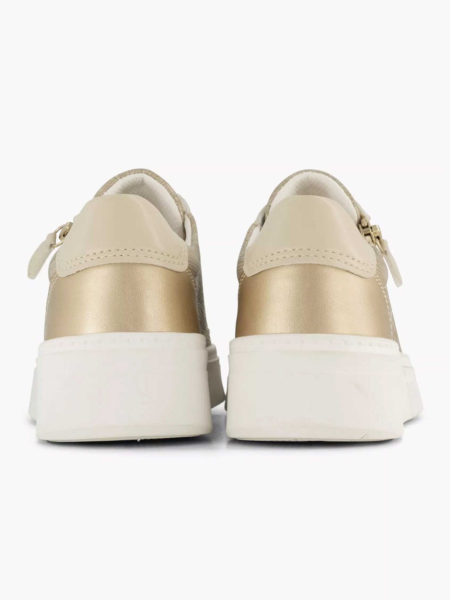 Comfort Shoes | Easy Street Beige Comfort Sneaker