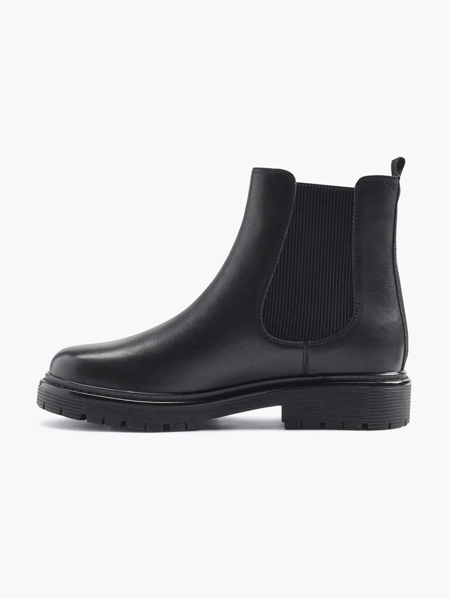 Ankle Boots & Boots | 5th Avenue Black Leather Chelsea Boot