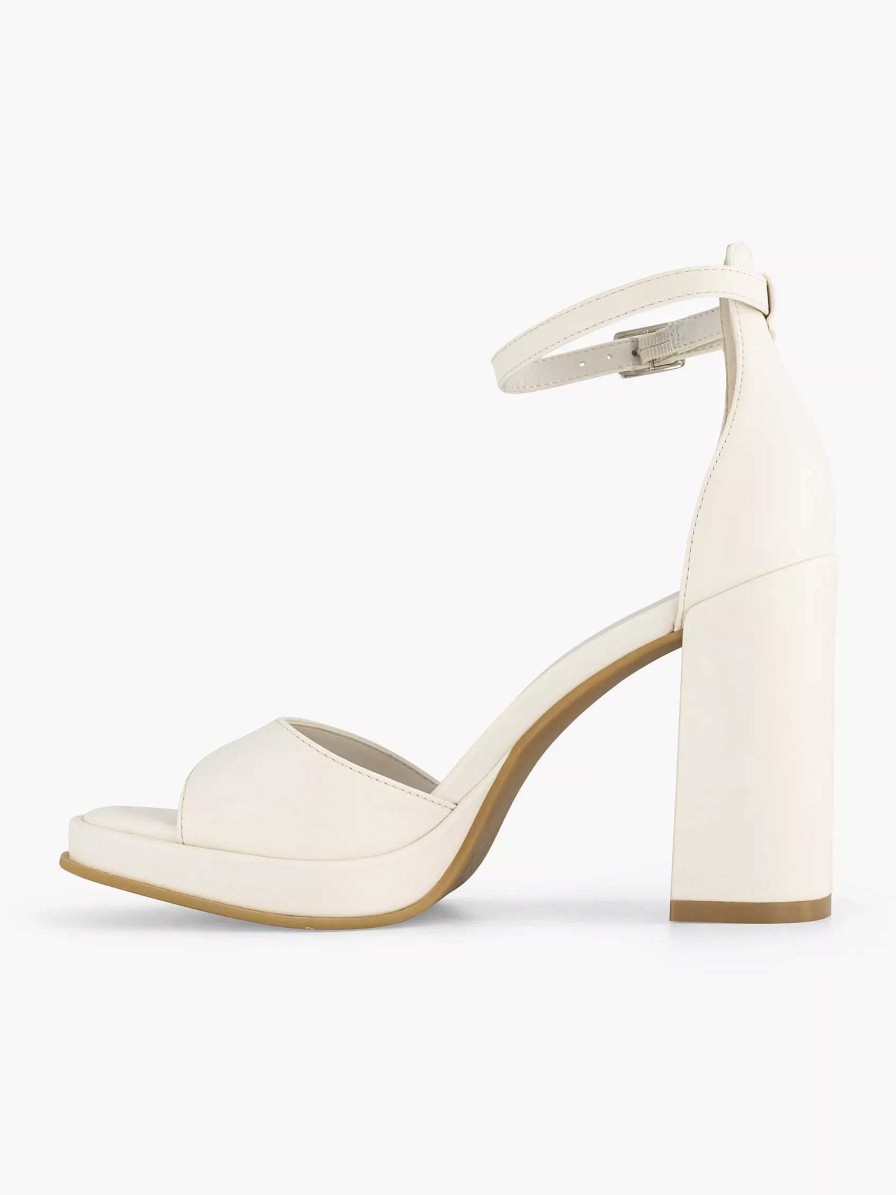 Sandals | Graceland White Sandalette