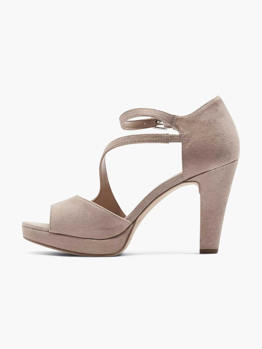 High Heels | Graceland Old Pink Sandalette