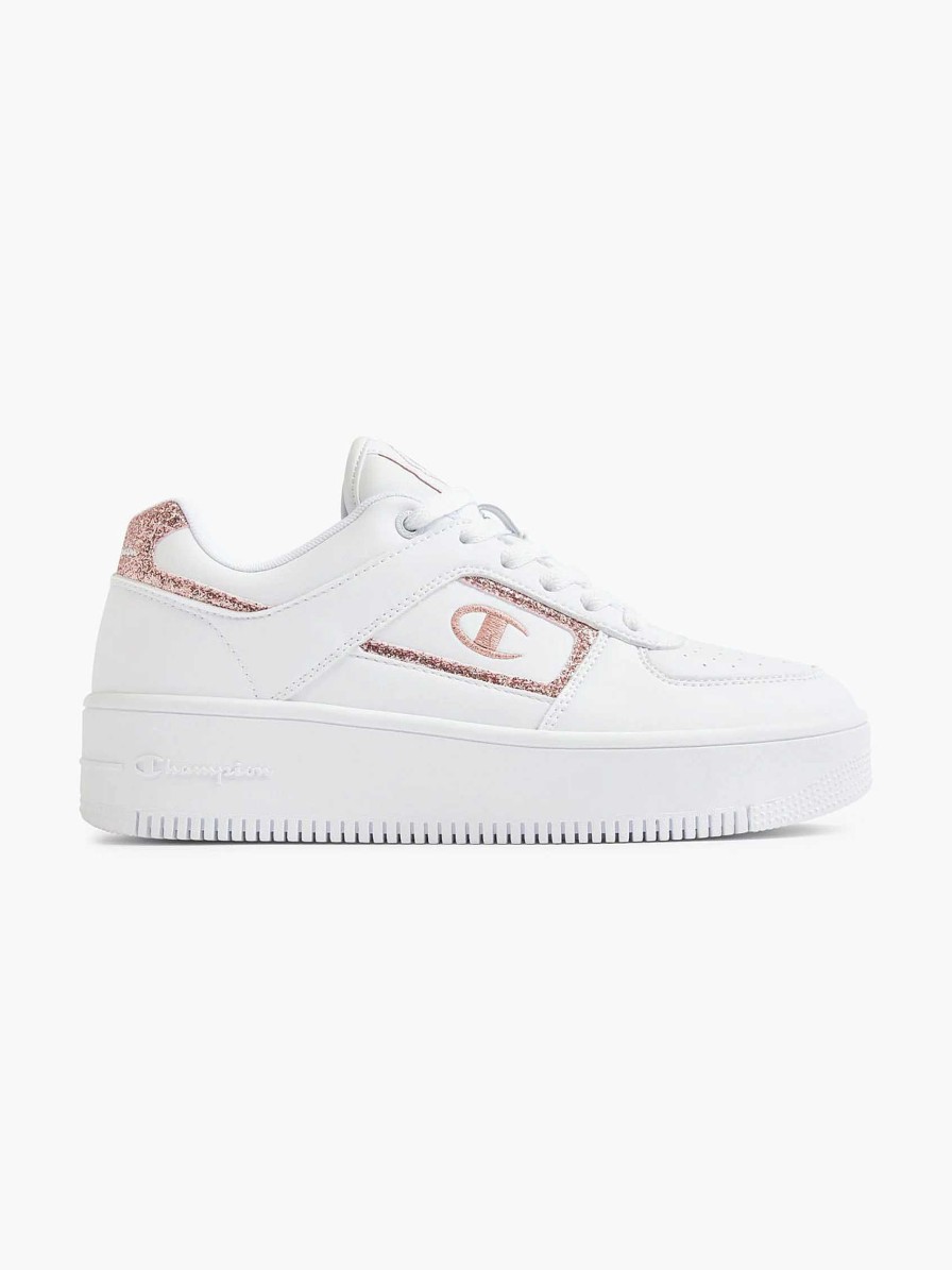 Sneakers | Champion White Low Cut Shoe Foul Platform