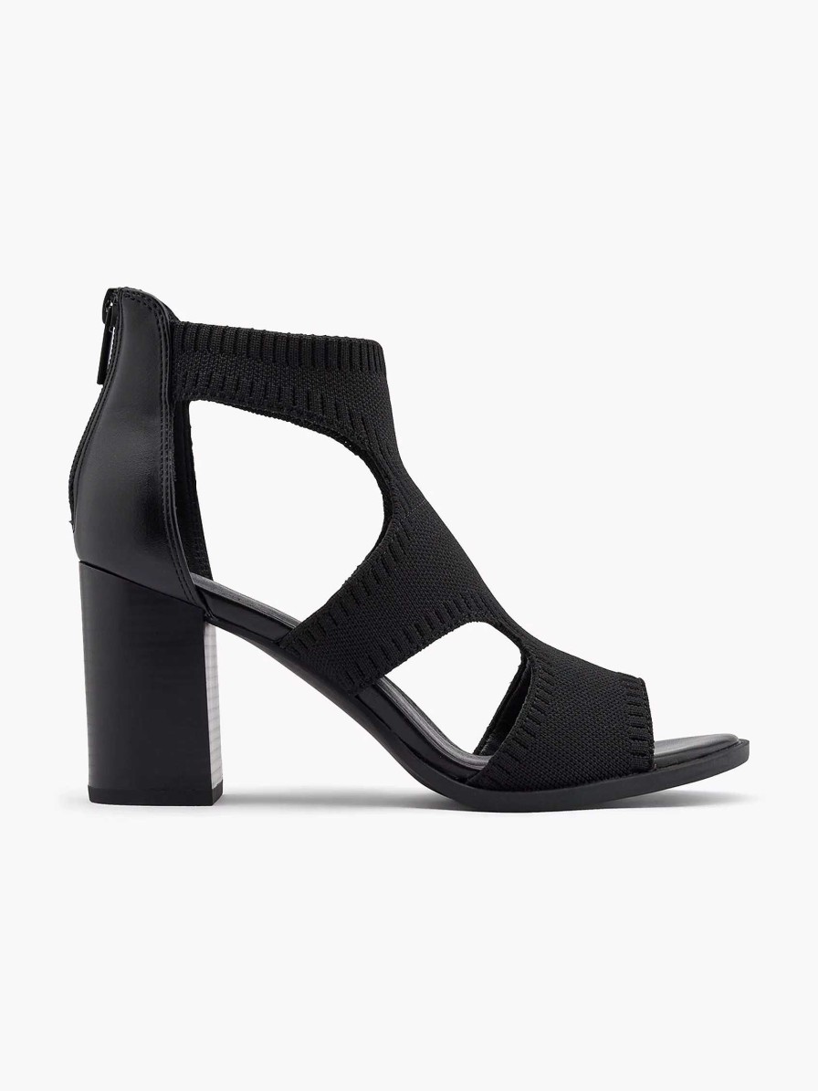 Sandals | Graceland Black Sandalette