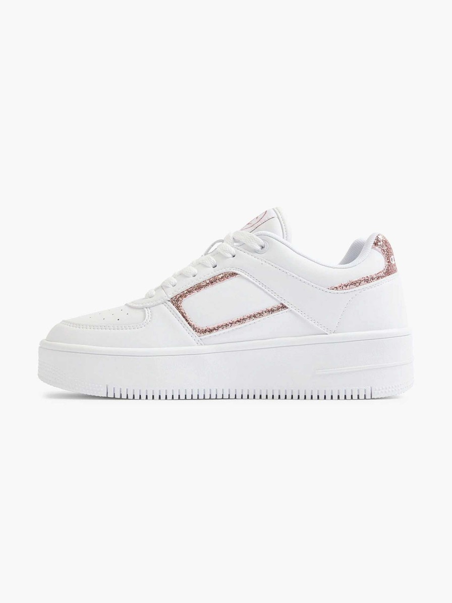 Sneakers | Champion White Low Cut Shoe Foul Platform