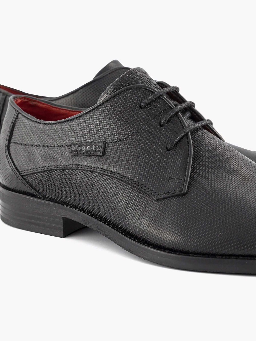 Dress Shoes | Bugatti Black Lair