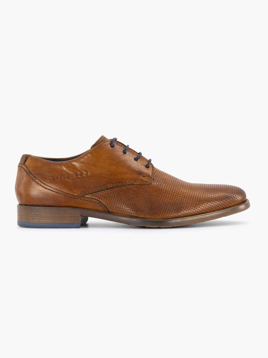 Dress Shoes | Bugatti Cognac Licio Eco