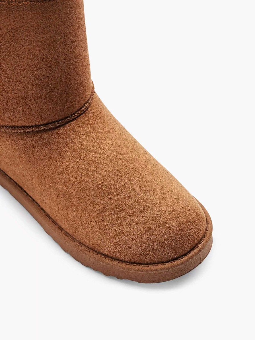 Boys' Shoes | Graceland Camel Single Boot Lined