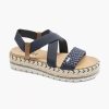 Sandals | Esprit Dark Blue Platform Sandal