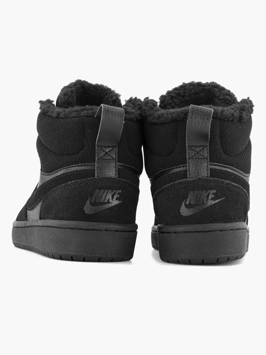 Boys' Shoes | Nike Black Court Borough Mid 2