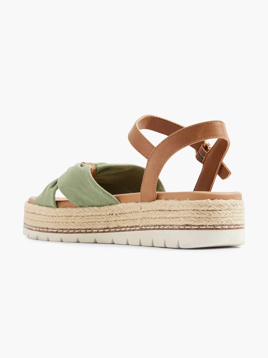 Sandals | Esprit Olive Platform Sandal