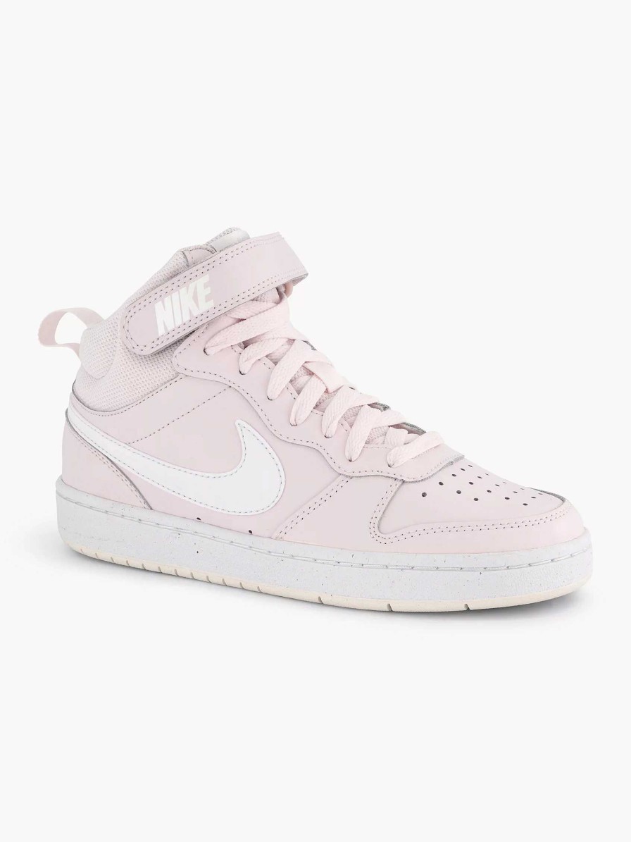 Boys' Shoes | Nike Pink Court Borough Mid