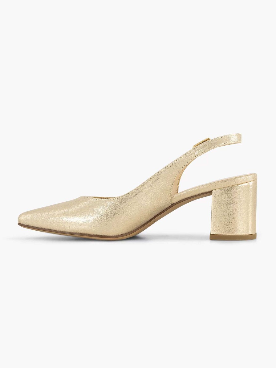 Pumps | Graceland Golden Slingback