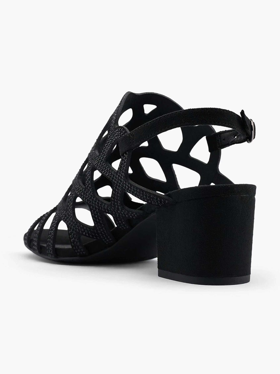 Sandals | Graceland Black Sandalette