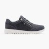 Comfort Shoes | Easy Street Navy Blue Comfort Sneaker