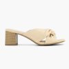 Sandals | Graceland Beige Slipper Button