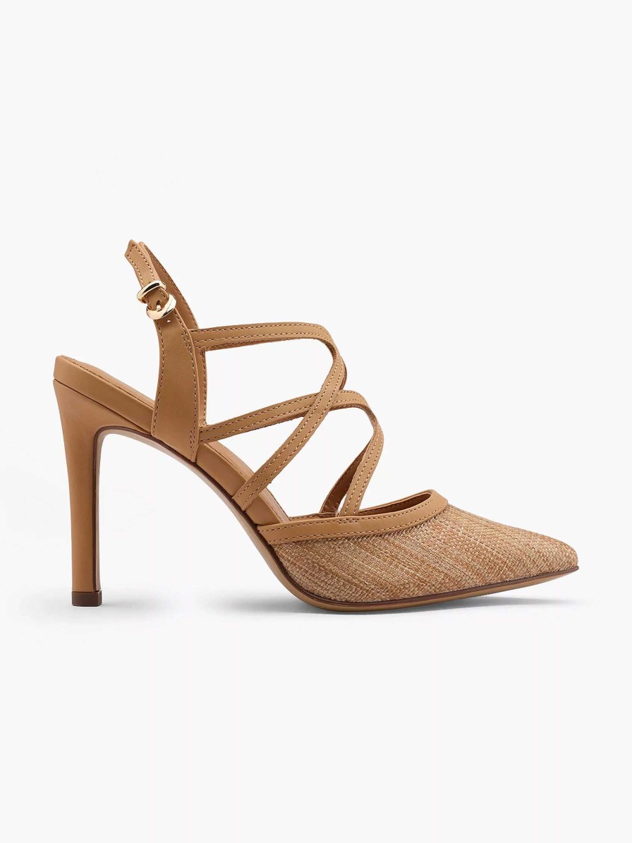 Pumps | Graceland Light Brown Slingback