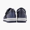 Comfort Shoes | Medicus Dark Blue Comfort Sneaker Croco