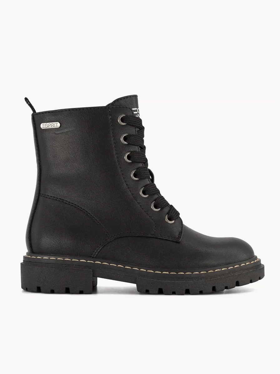 Baby Shoes | Esprit Black Lace Boot