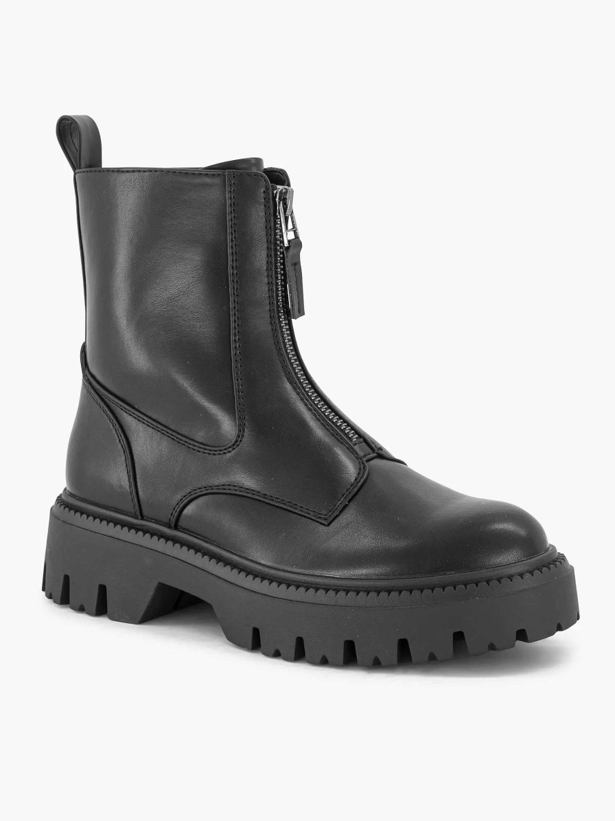 Ankle Boots & Boots | Oxmox Black Biker Boot