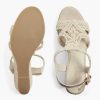 Sandals | Graceland Beige Sandalette Wedge Heel