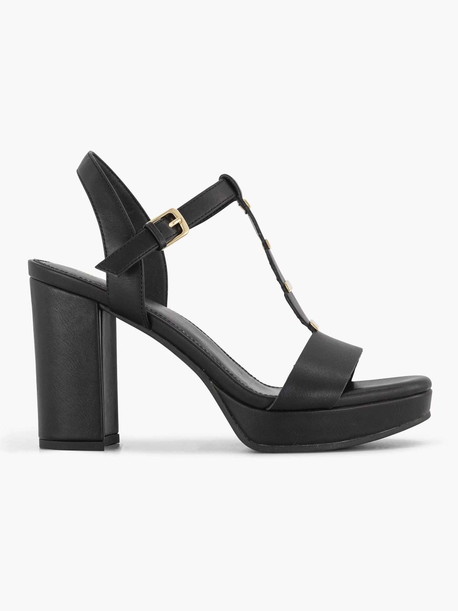 Sandals | Graceland Black Sandalette