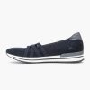 Comfort Shoes | Medicus Navy Blue Comfort Slip-On