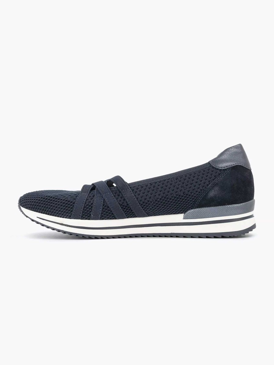 Comfort Shoes | Medicus Navy Blue Comfort Slip-On