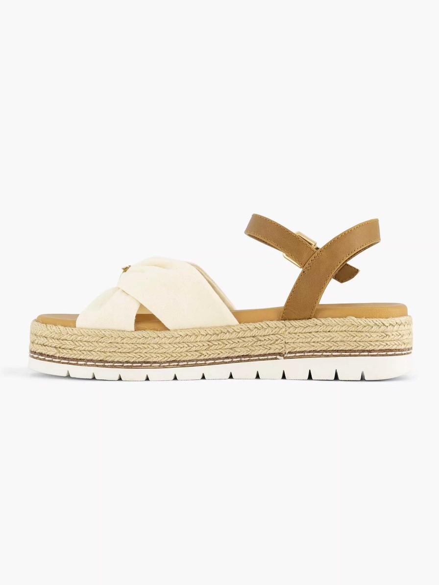 Sandals | Esprit Beige Platform Sandal