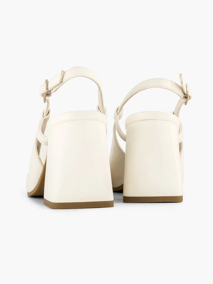 Pumps | Graceland White Slingback