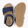 Boys' Shoes | Bobbi-Shoes Blue Sandal Velcro