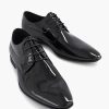 Dress Shoes | AM SHOE Black Lace-Up Shoe Lacquer