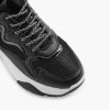 Sneakers | Oxmox Black Chunky Sneaker