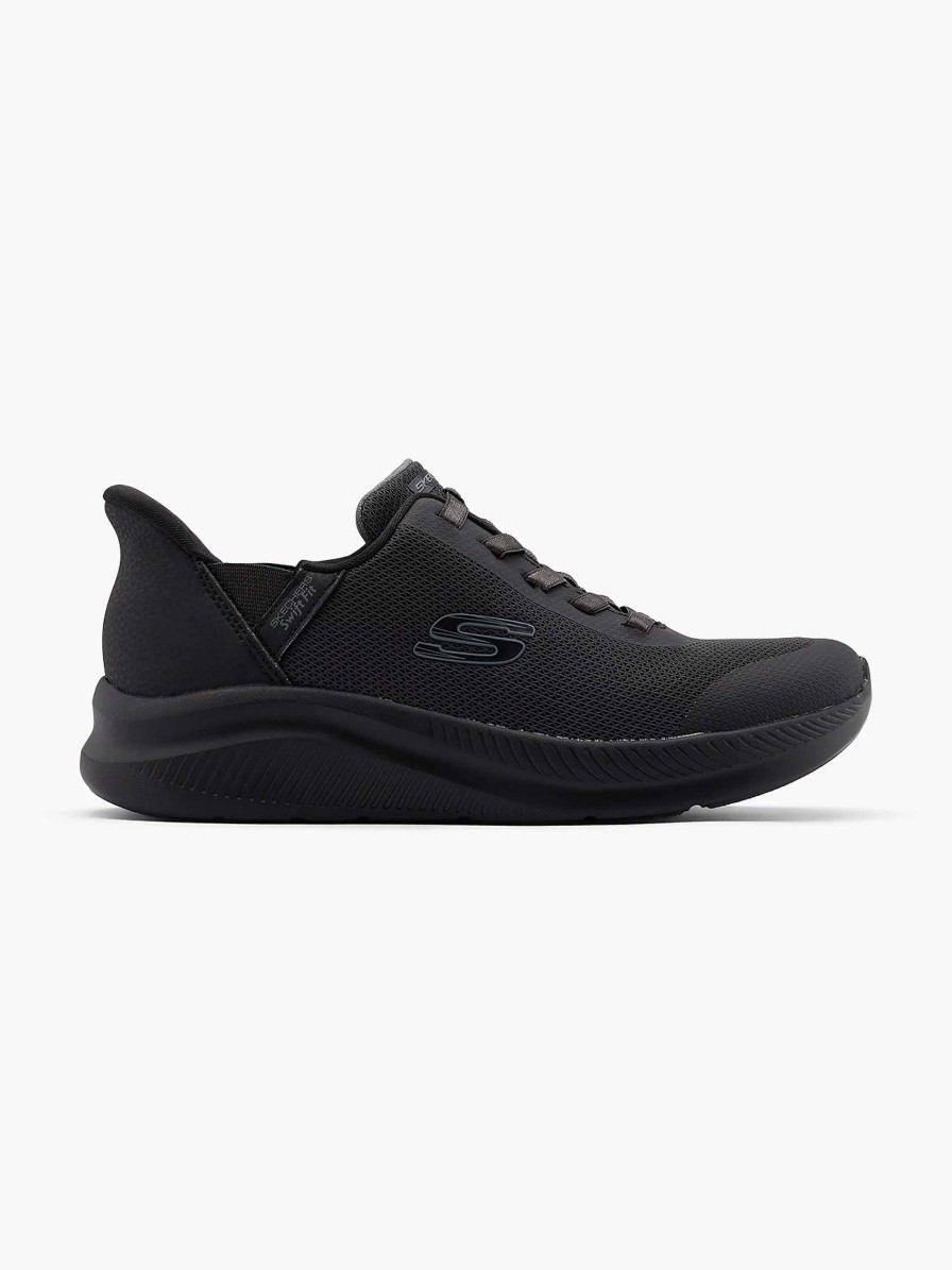 Sneakers | Skechers Black Sneaker Swift Fit - Hands Free